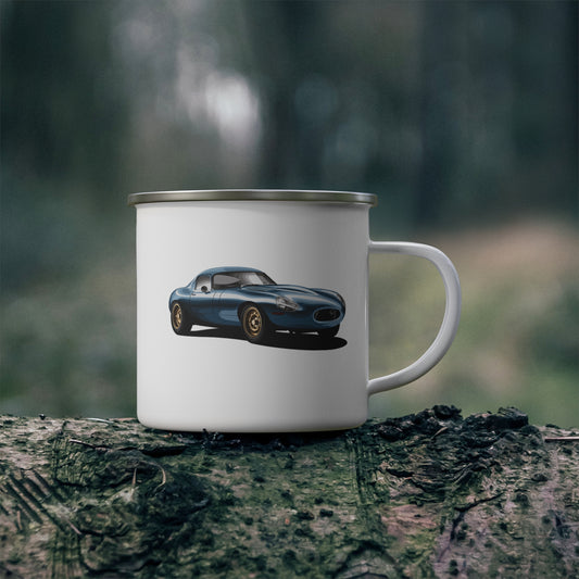E-Type Lightweight Enamel Mug 12oz