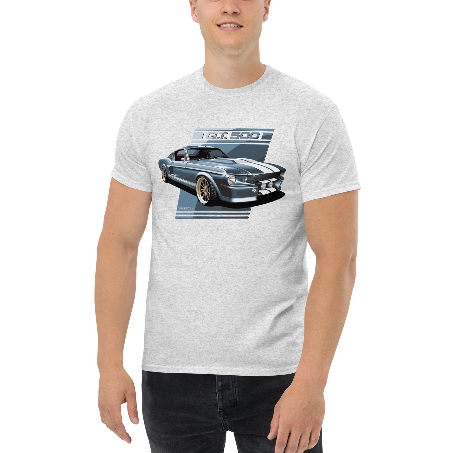 GT 500 Blue Men's T-Shirt