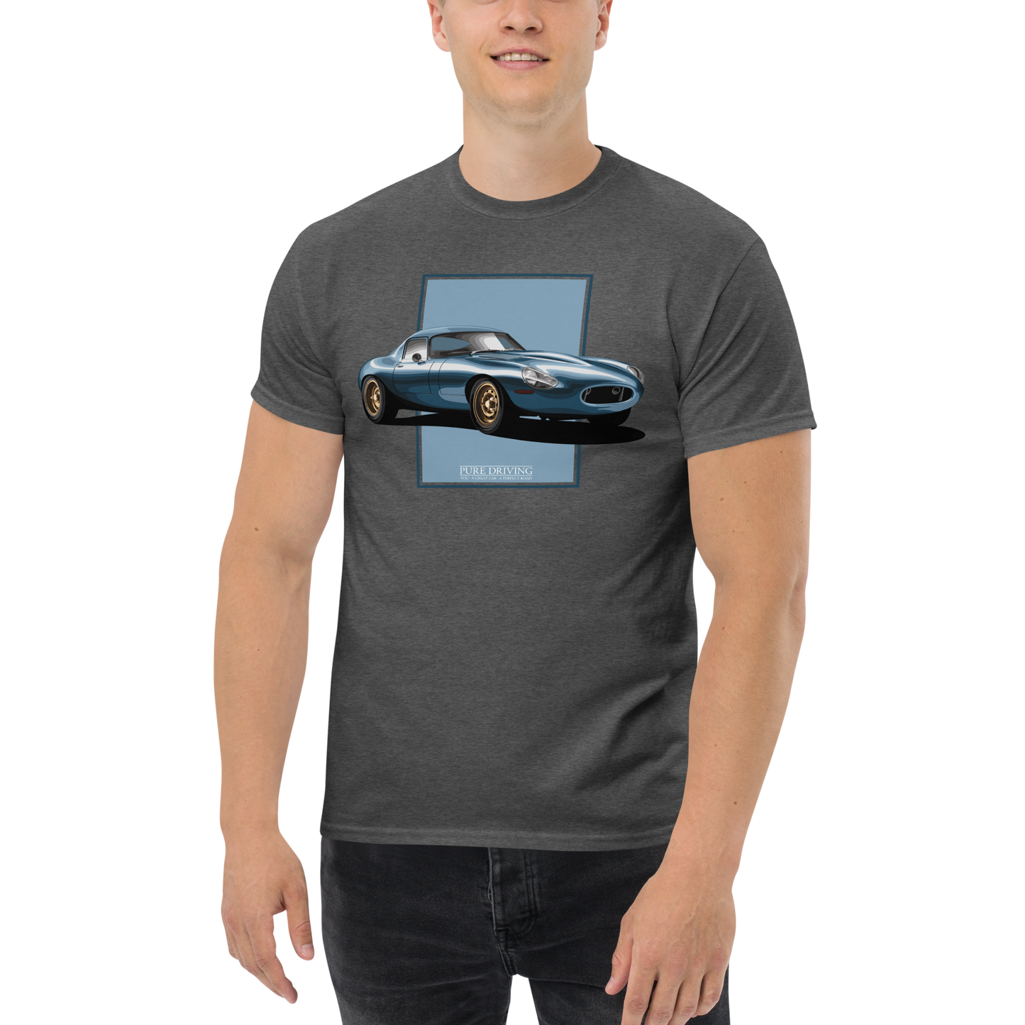 E-Type Lightweight Blue Men's T-Shirt