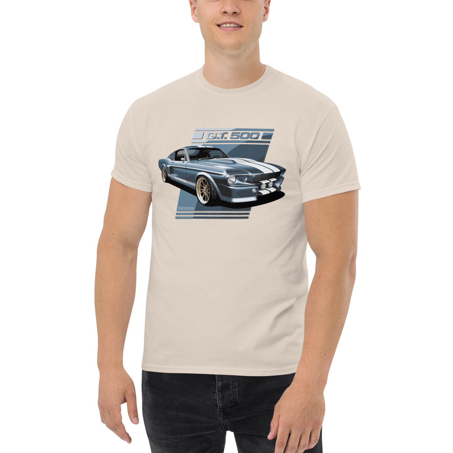 GT 500 Blue Men's T-Shirt