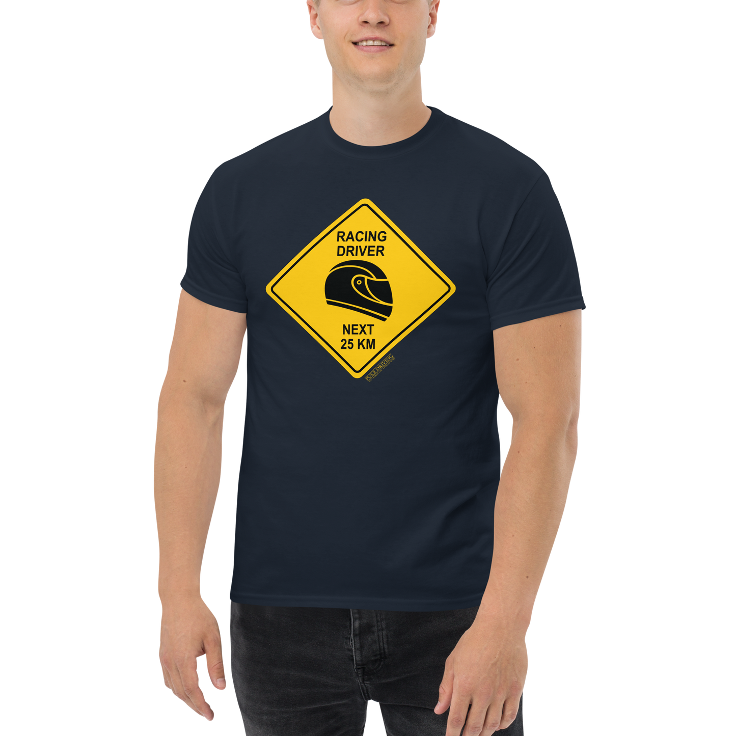 Racing Driver Sign Men's T-Shirt