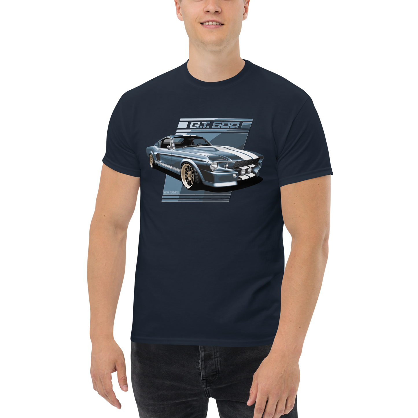 GT 500 Blue Men's T-Shirt