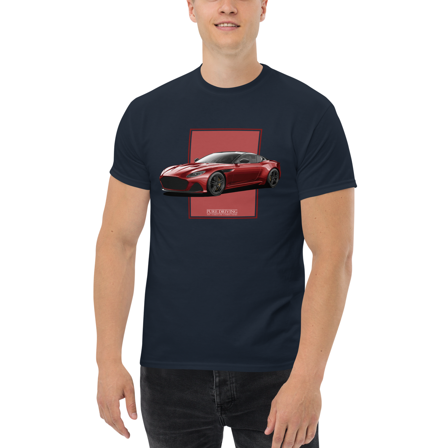 DBS Superleggera Red Men's T-Shirt