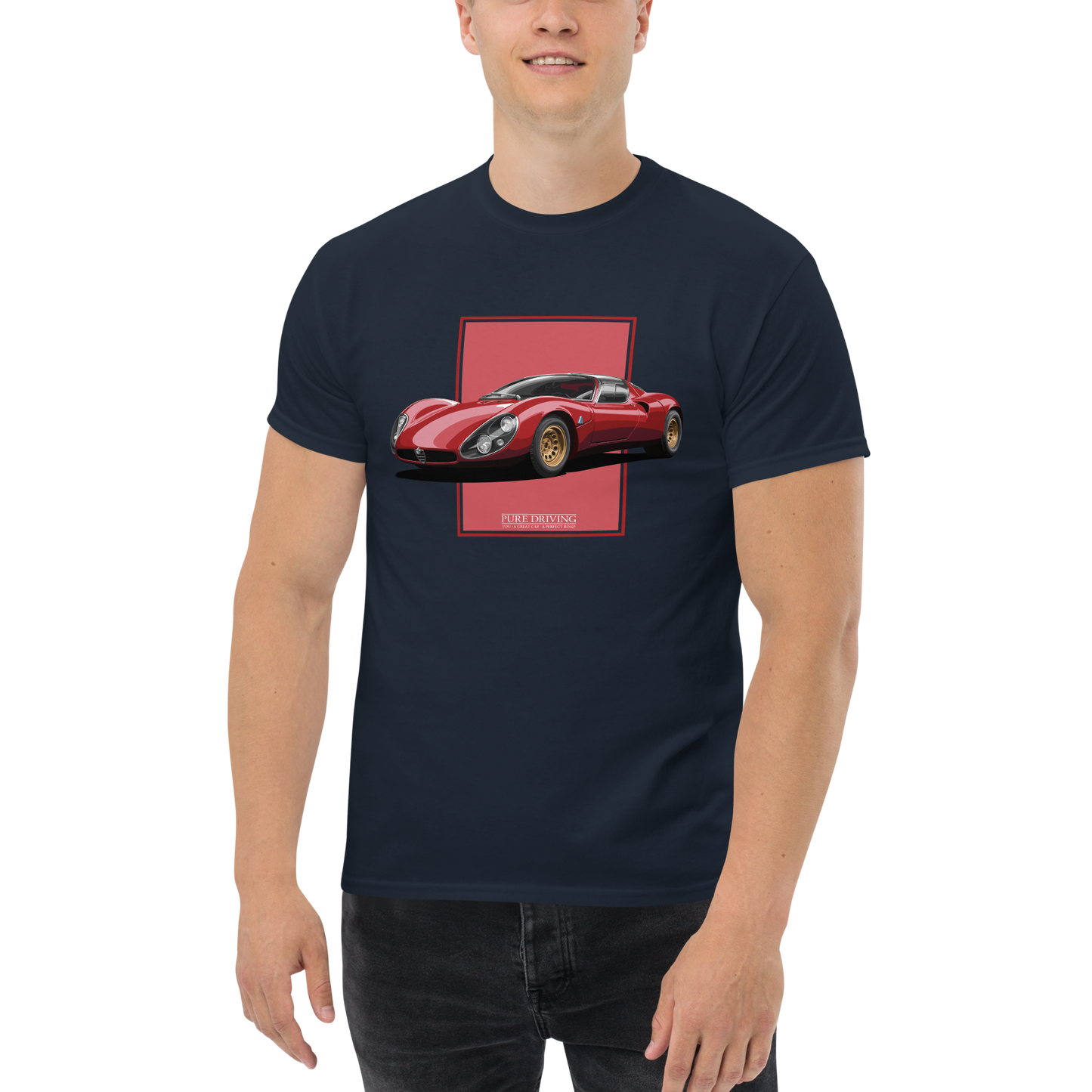 33 Stradale Red Men's T-Shirt