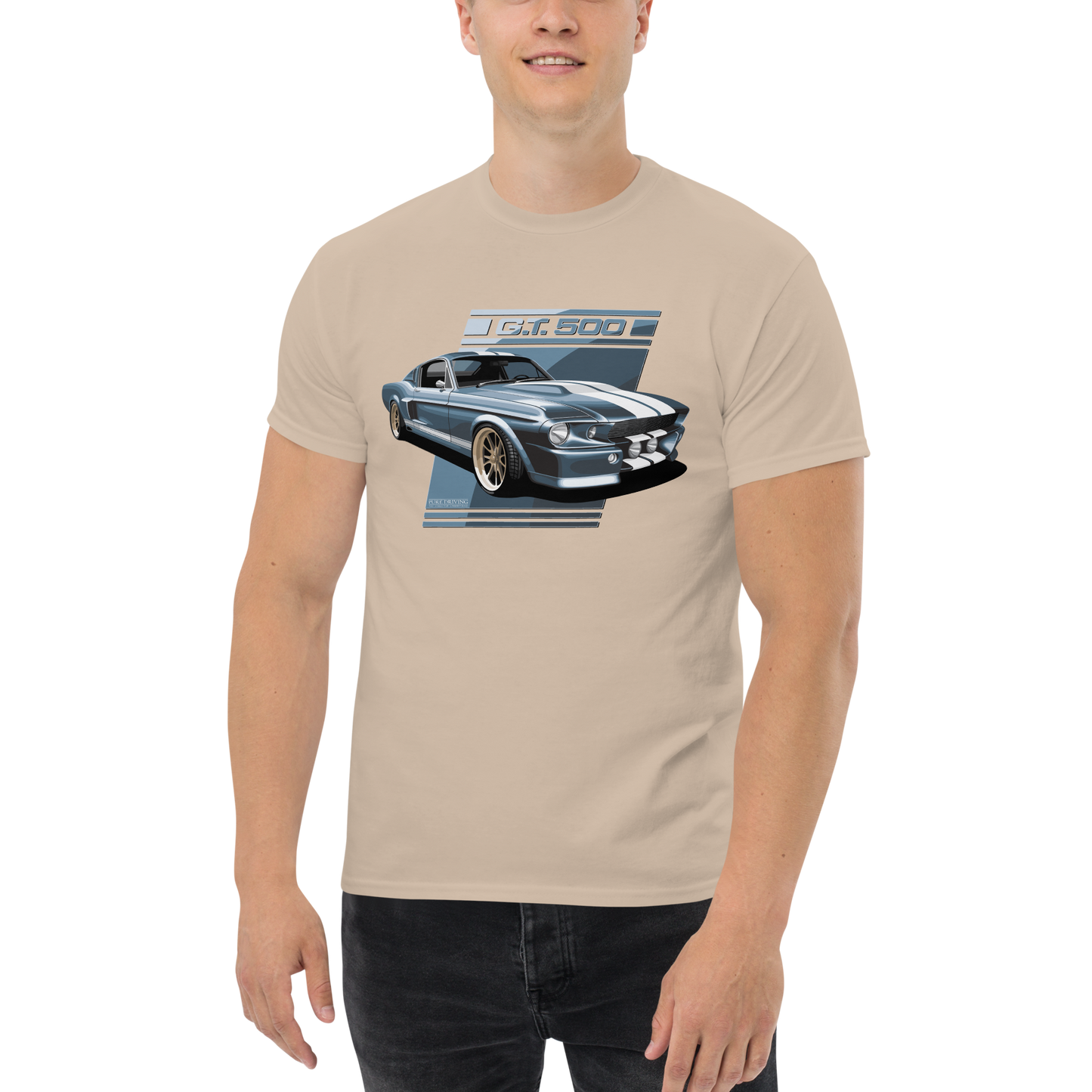 GT 500 Blue Men's T-Shirt