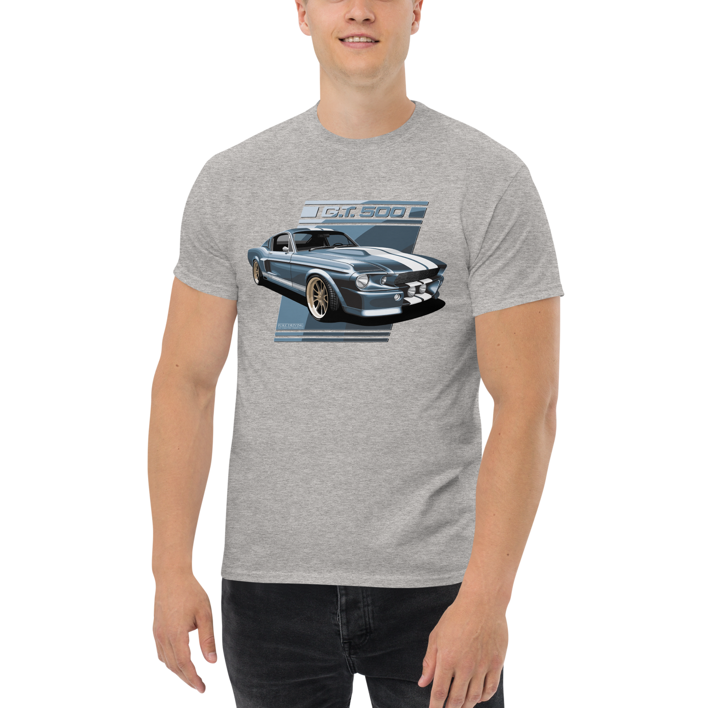 GT 500 Blue Men's T-Shirt