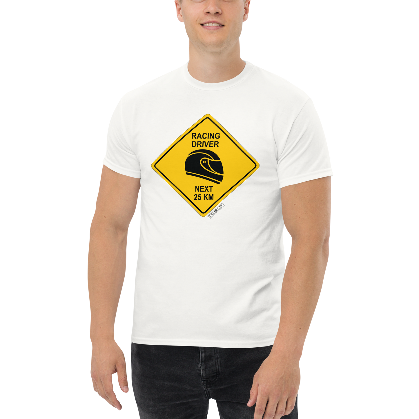 Racing Driver Sign Men's T-Shirt