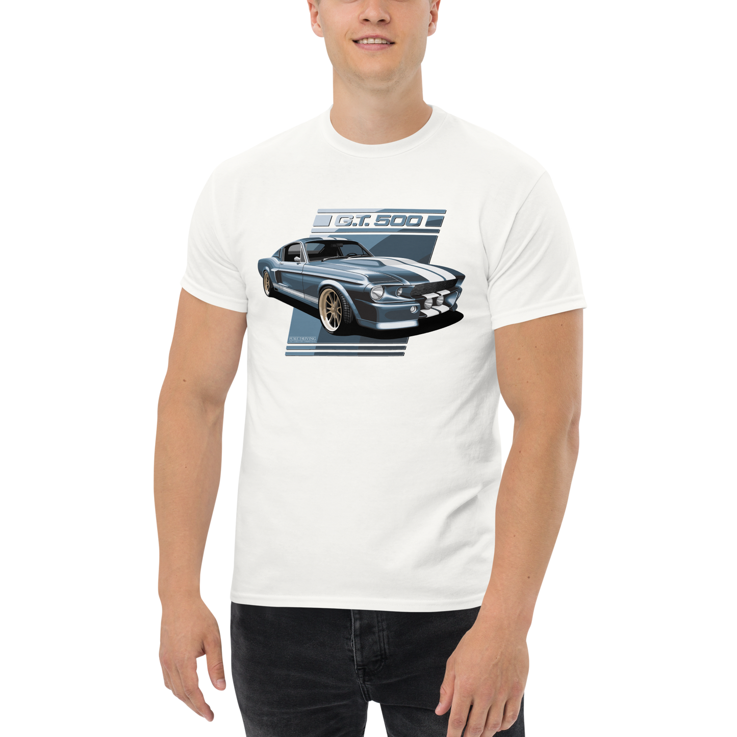 GT 500 Blue Men's T-Shirt