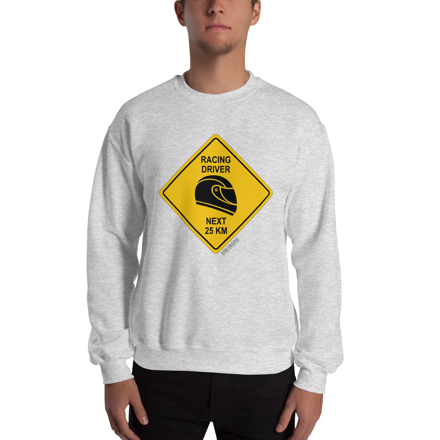 Racing Driver Sign Men's Sweatshirt