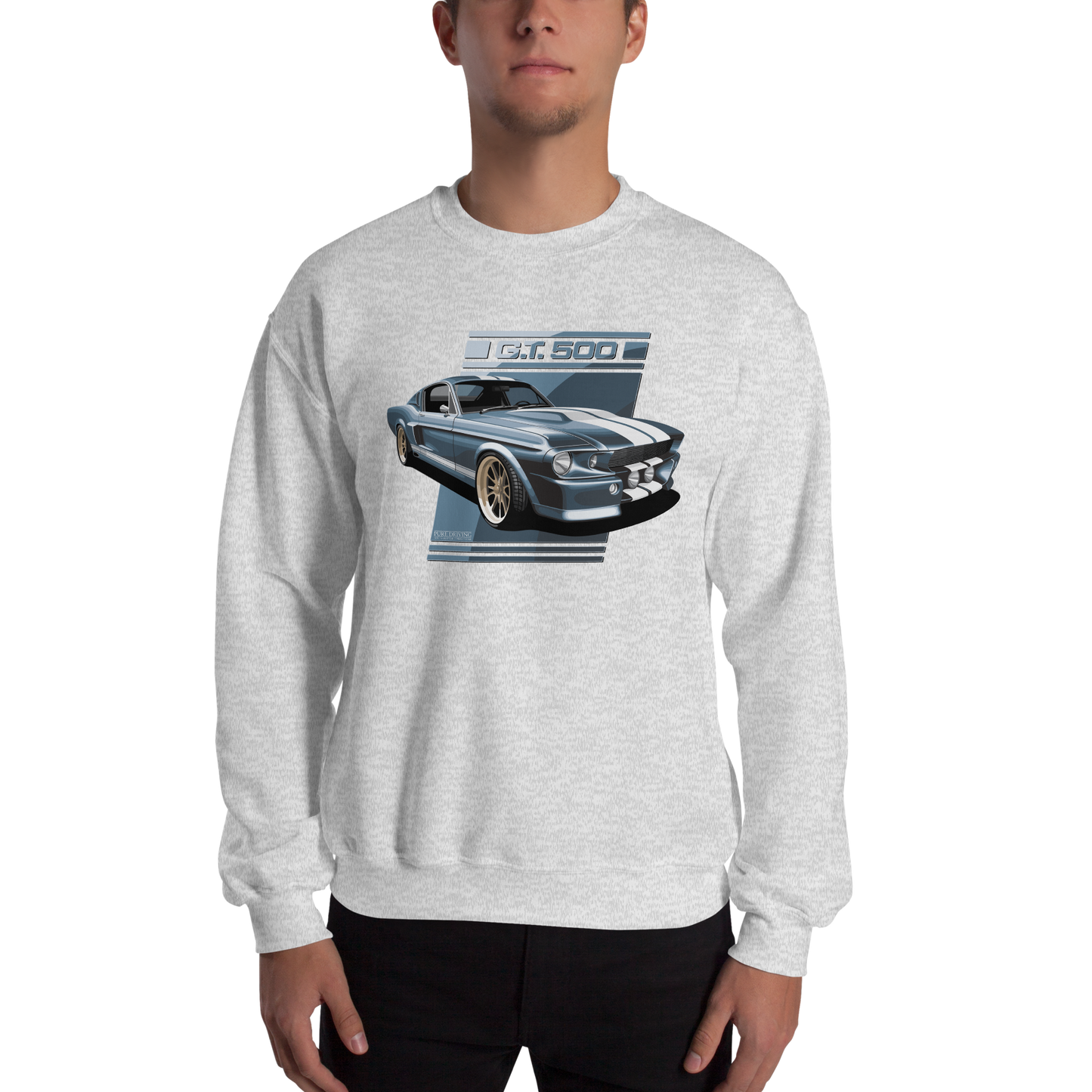 GT 500 Blue Men's Sweatshirt