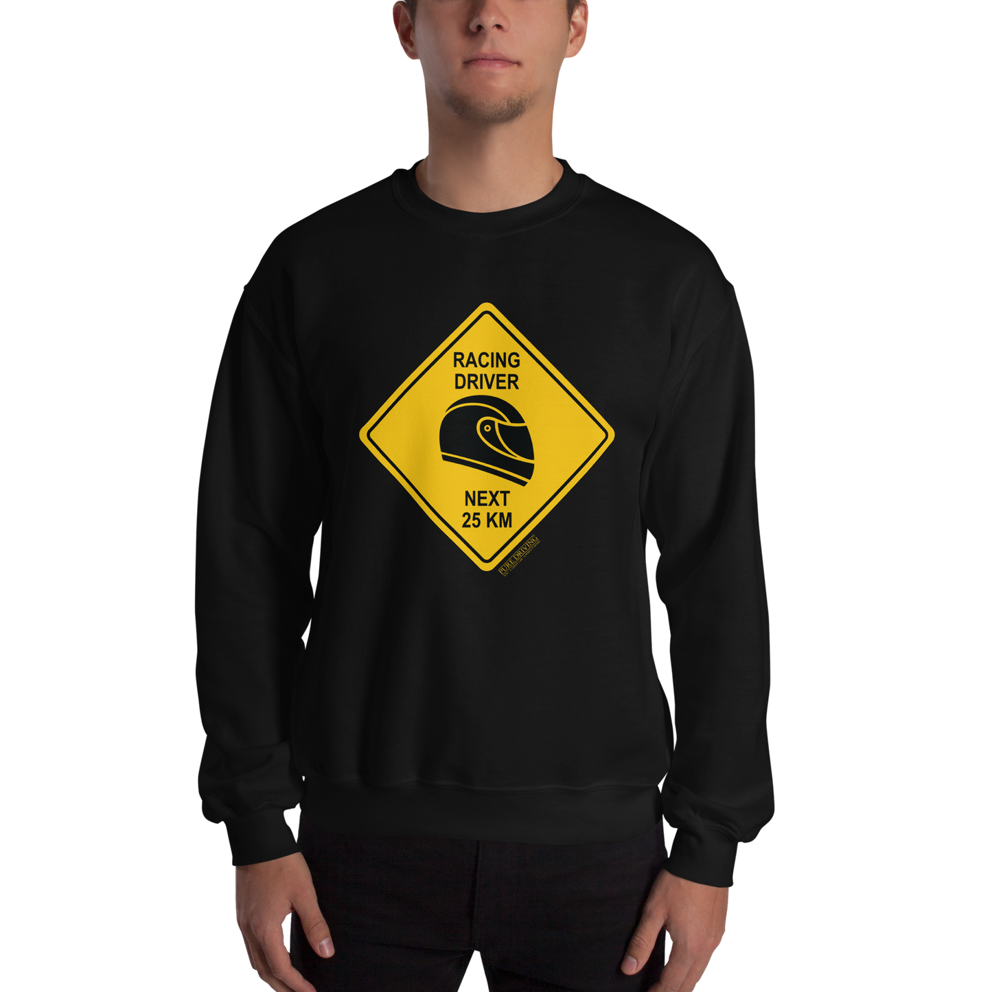 Racing Driver Sign Men's Sweatshirt