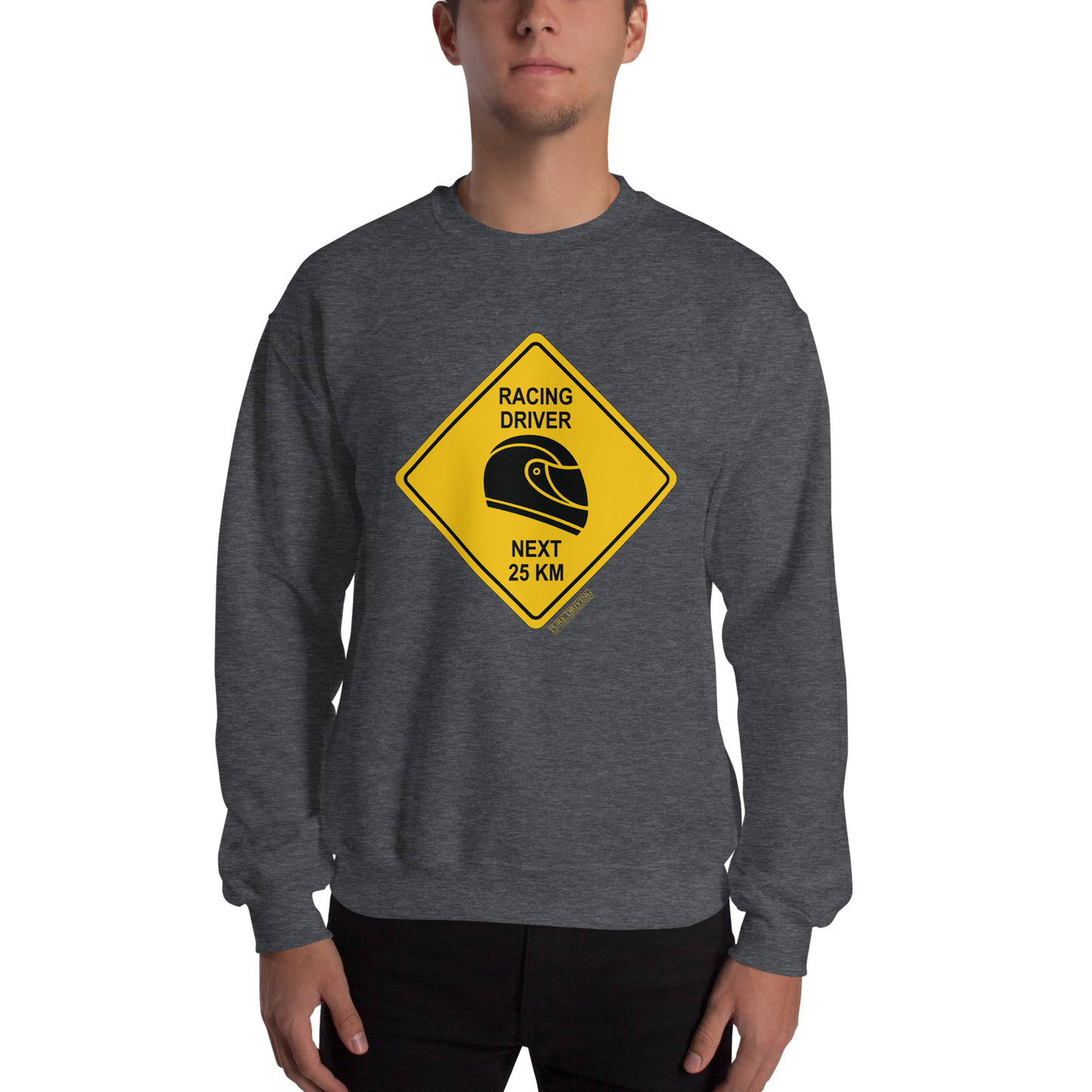 Racing Driver Sign Men's Sweatshirt