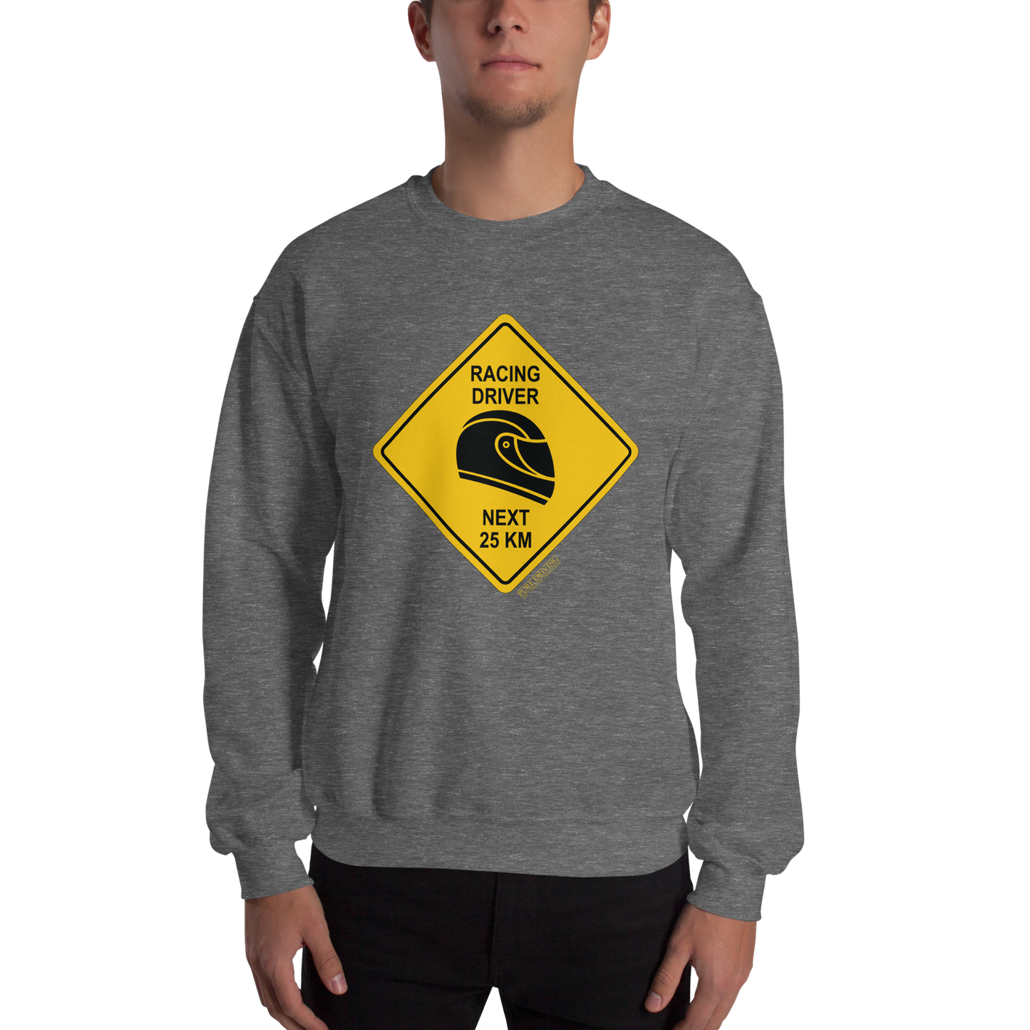 Racing Driver Sign Men's Sweatshirt