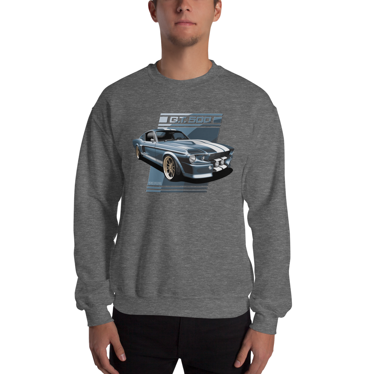 GT 500 Blue Men's Sweatshirt