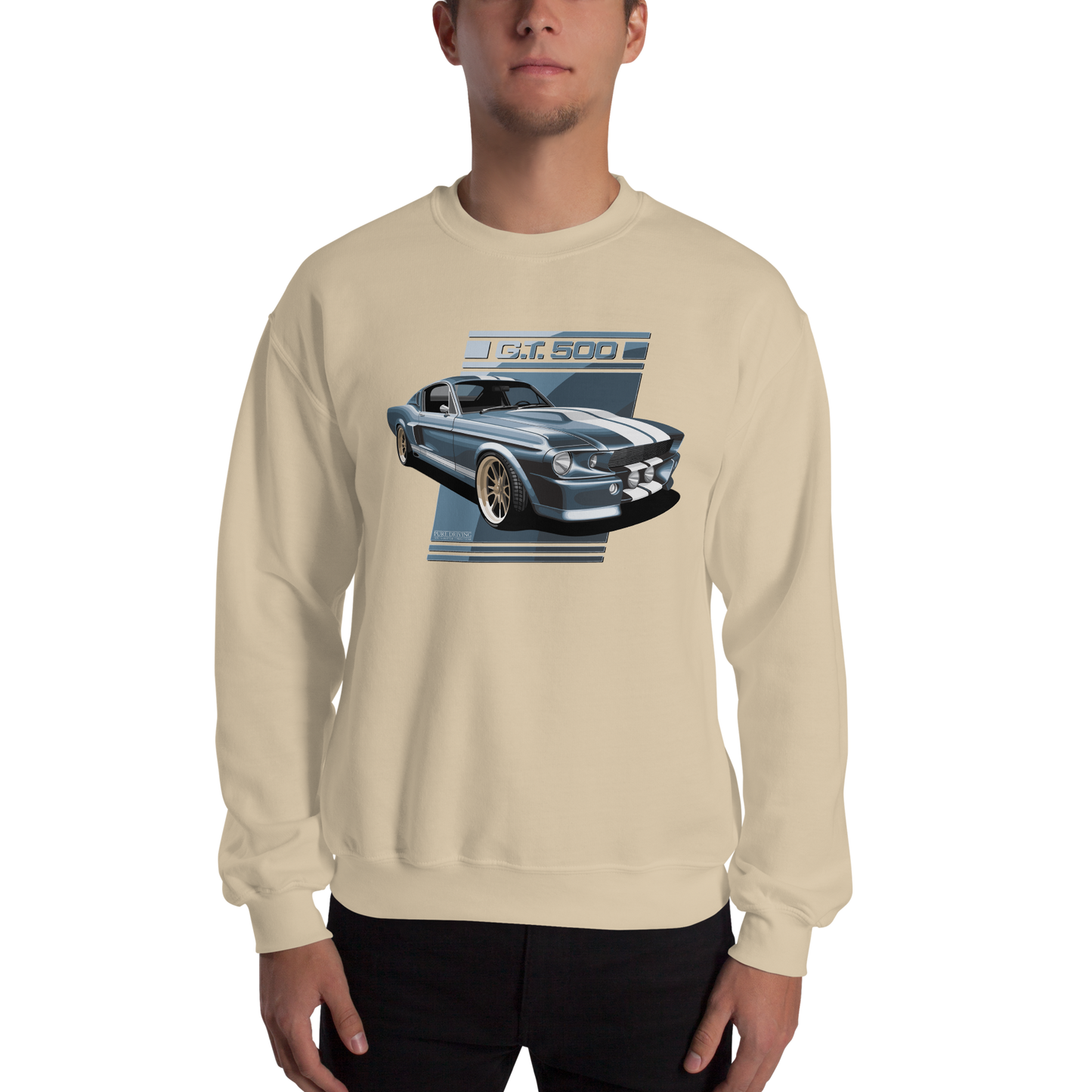 GT 500 Blue Men's Sweatshirt