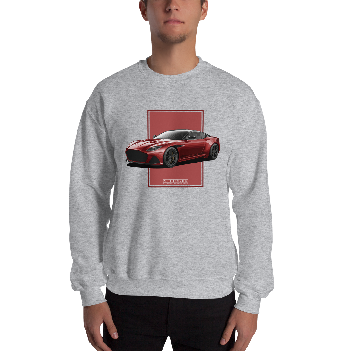 DBS Superleggera Red Men's Sweatshirt