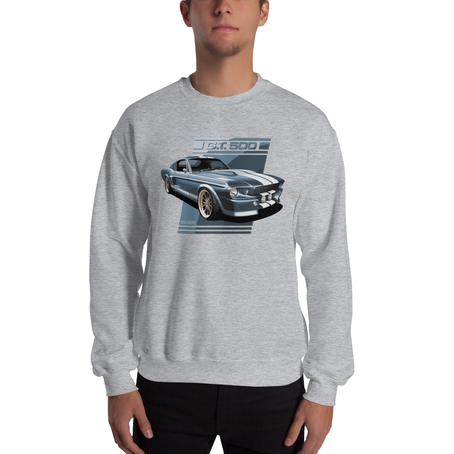 GT 500 Blue Men's Sweatshirt
