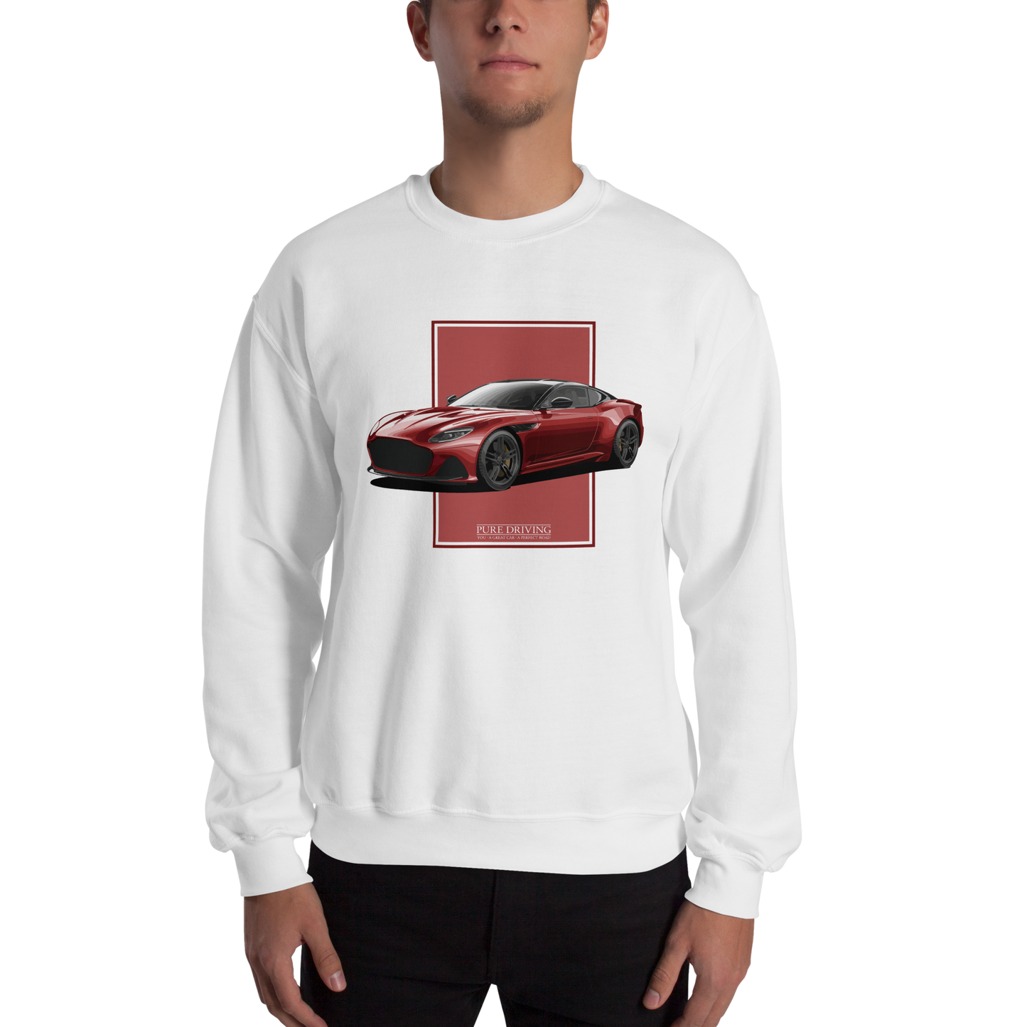 DBS Superleggera Red Men's Sweatshirt