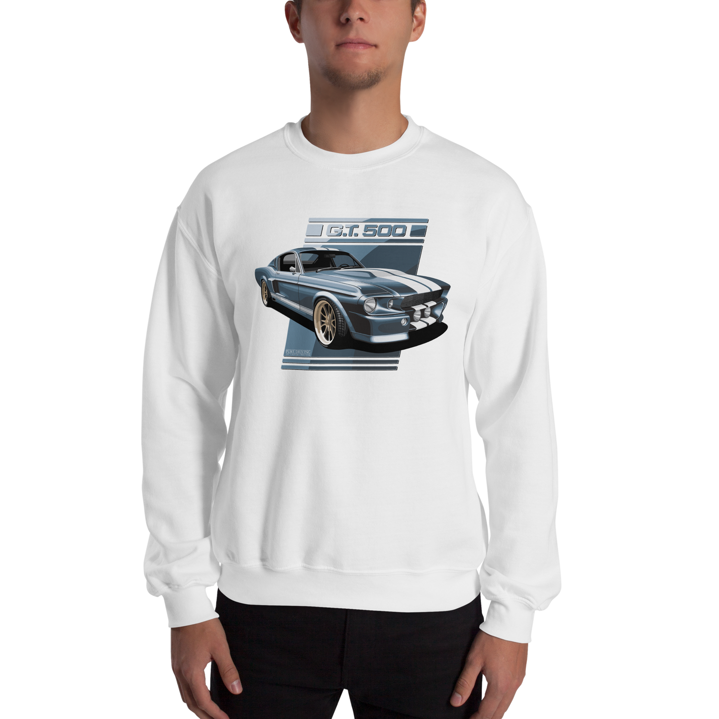 GT 500 Blue Men's Sweatshirt