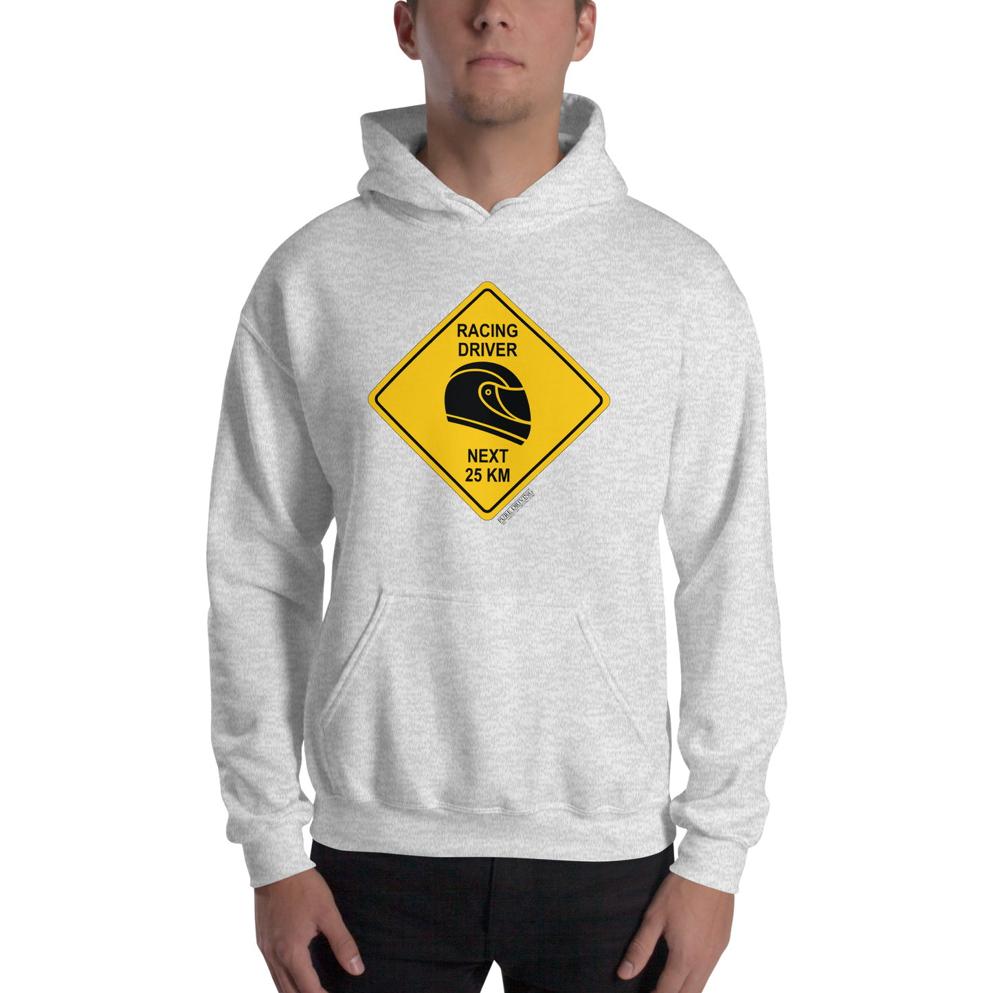 Racing Driver Sign Men's Hoodie