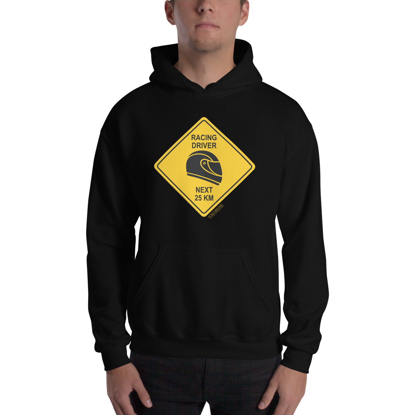 Racing Driver Sign Men's Hoodie