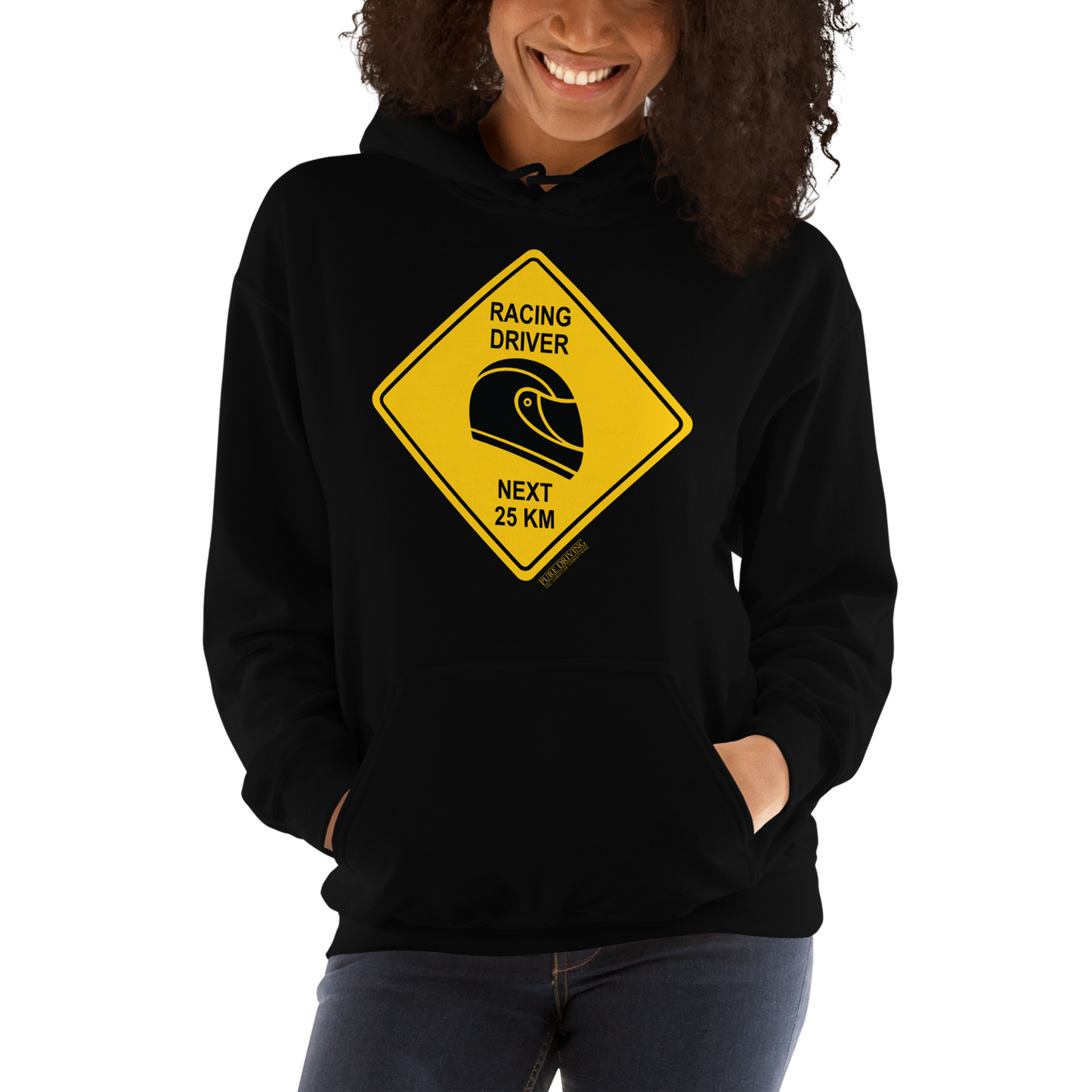Racing Driver Sign Women's Hoodie