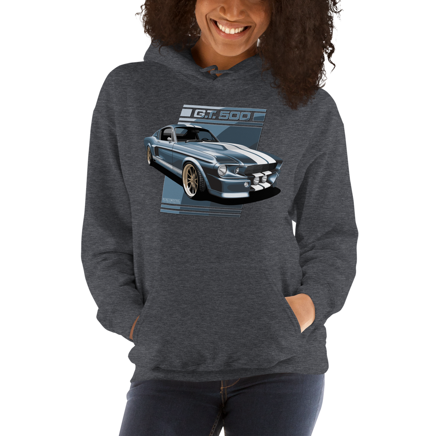 GT 500 Blue Women's Hoodie