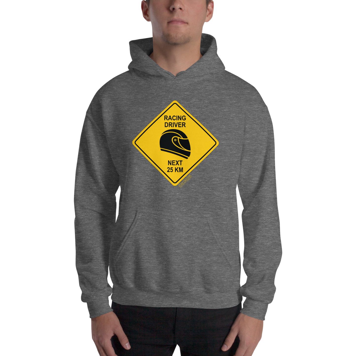 Racing Driver Sign Men's Hoodie