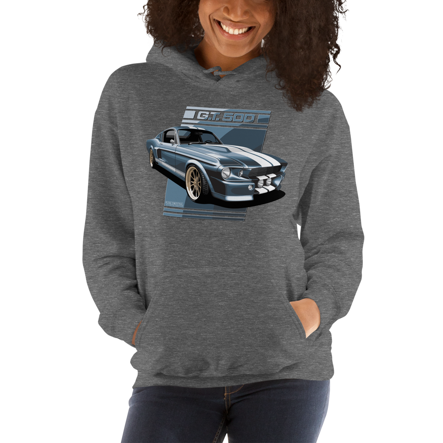 GT 500 Blue Women's Hoodie
