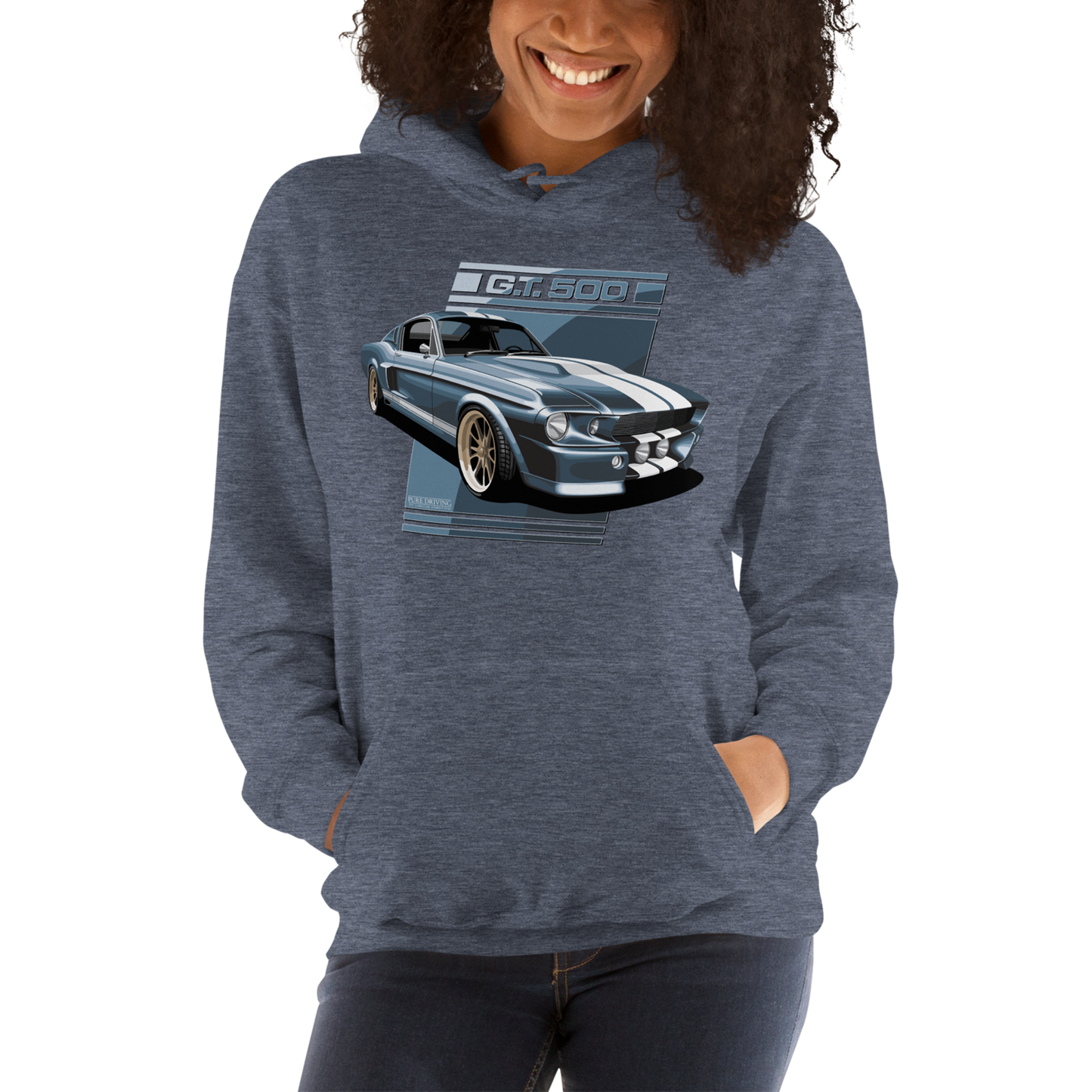 GT 500 Blue Women's Hoodie