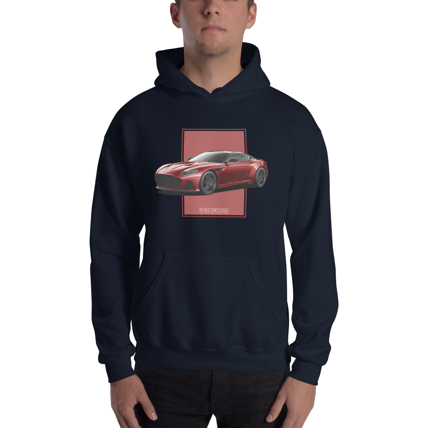 DBS Superleggera Red Men's Hoodie