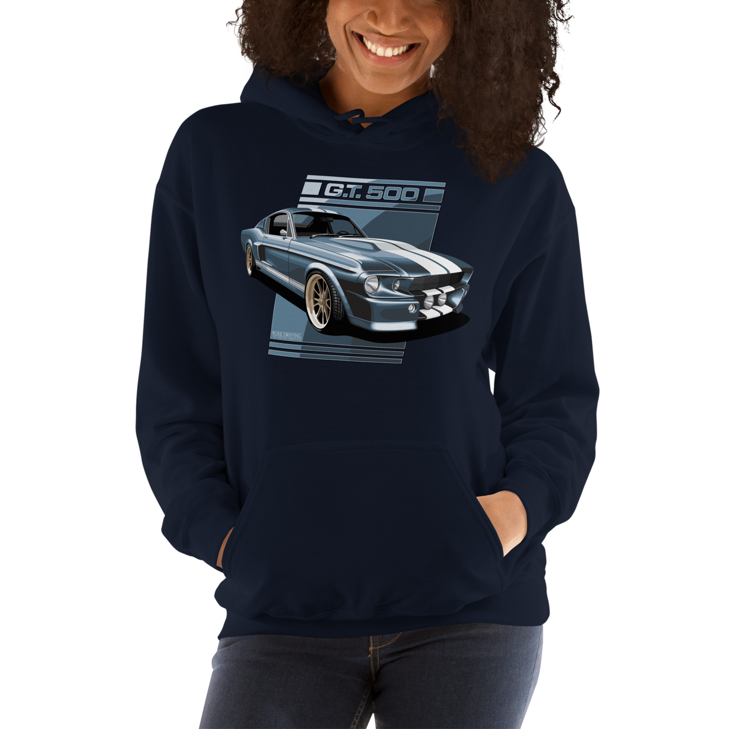 GT 500 Blue Women's Hoodie