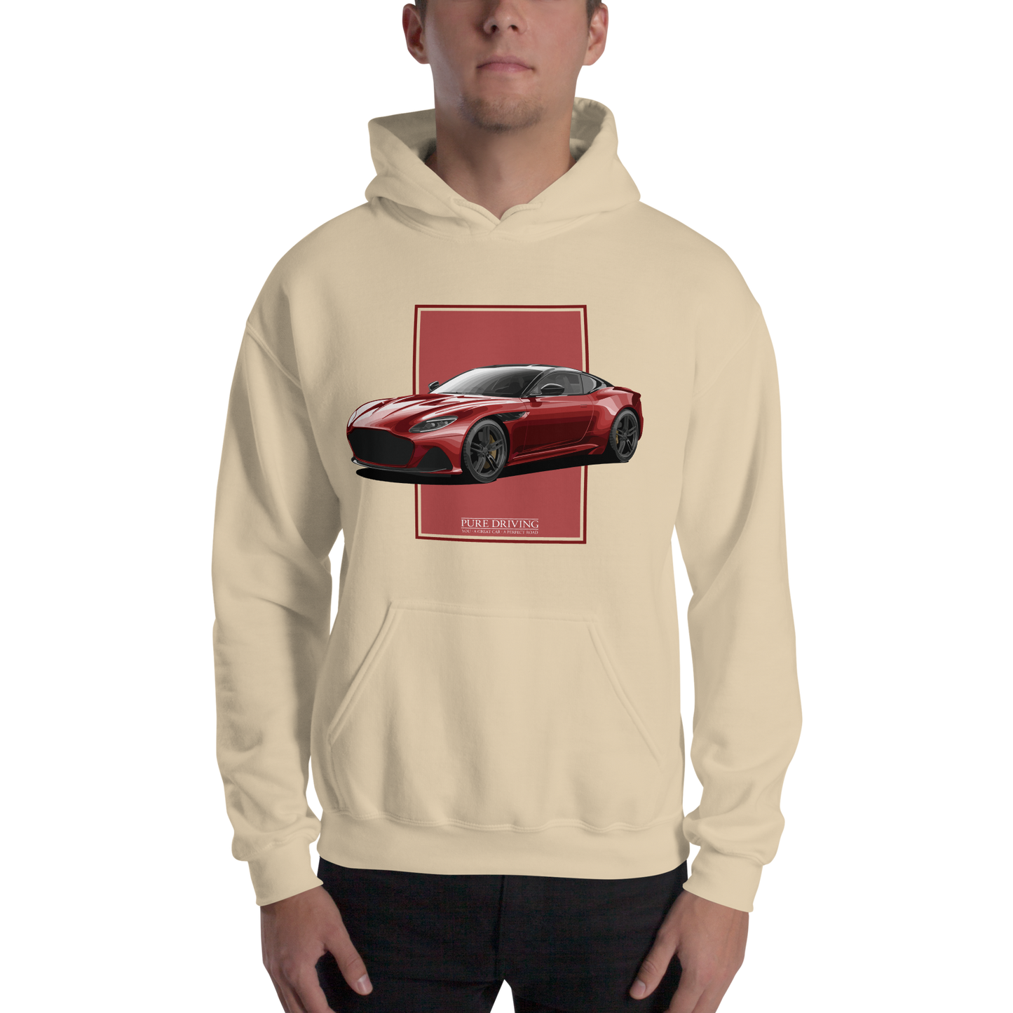 DBS Superleggera Red Men's Hoodie