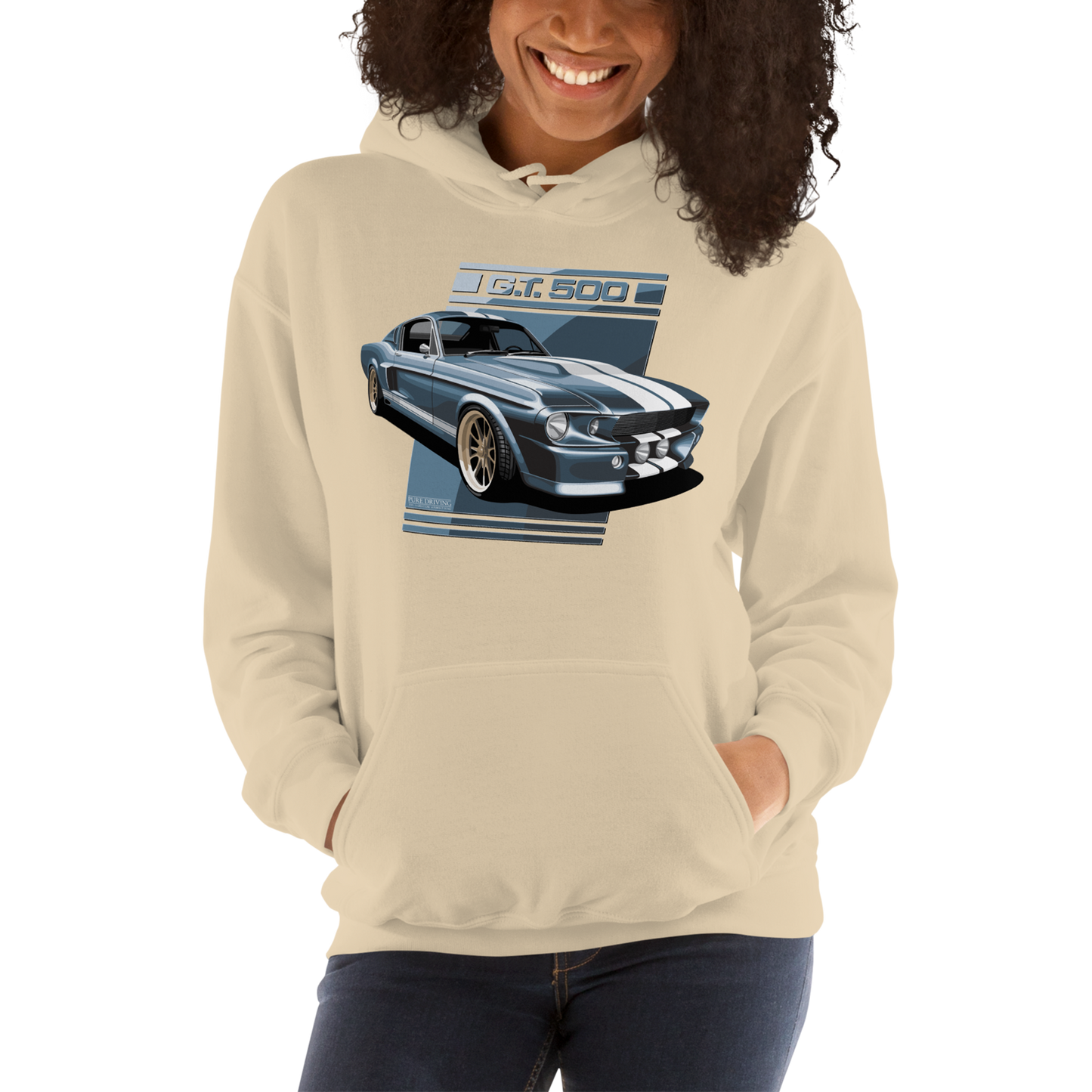 GT 500 Blue Women's Hoodie
