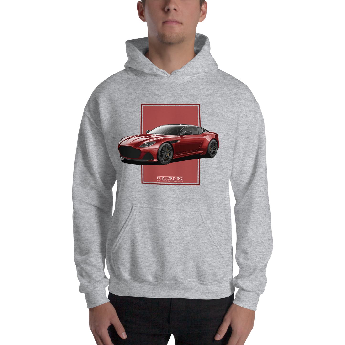 DBS Superleggera Red Men's Hoodie