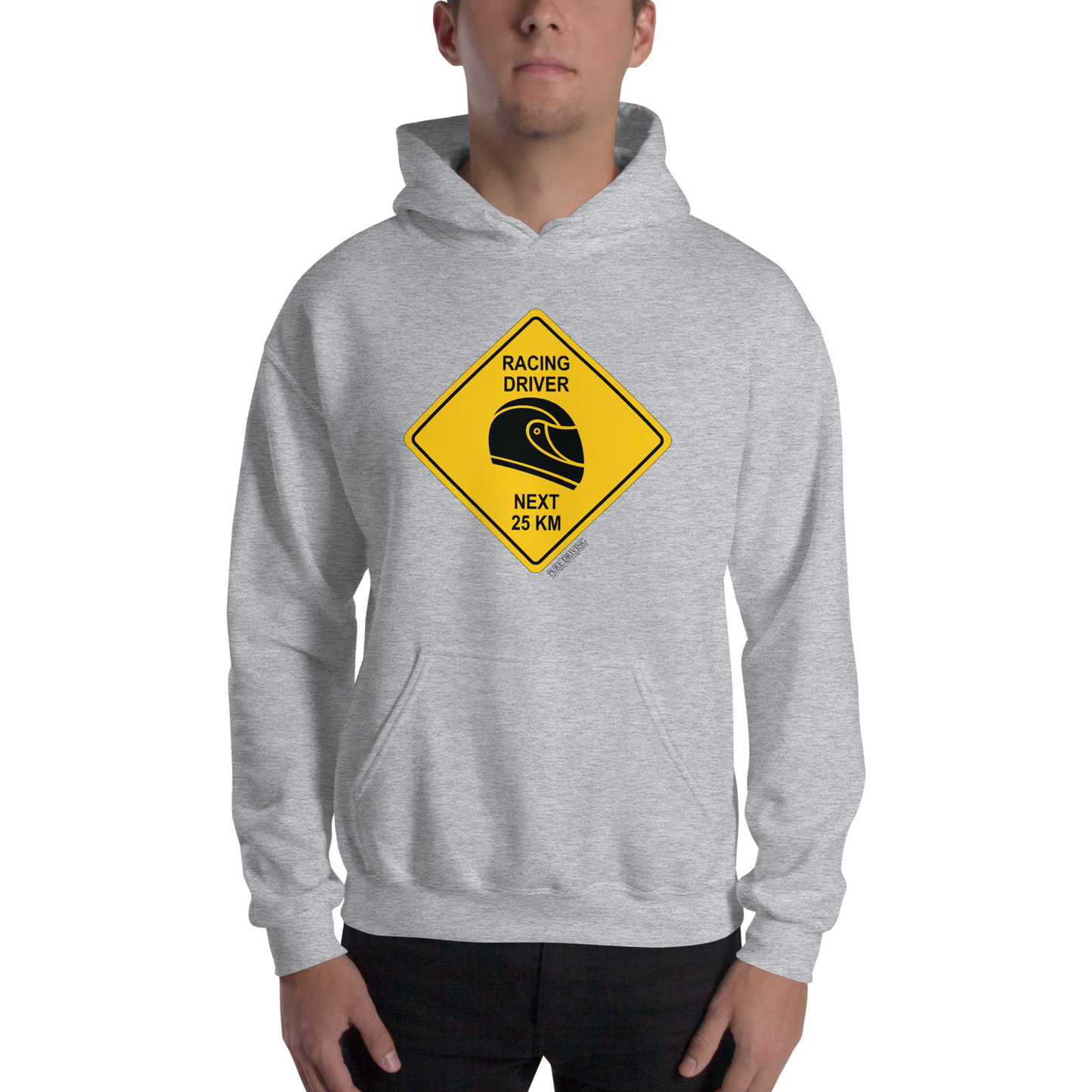 Racing Driver Sign Men's Hoodie