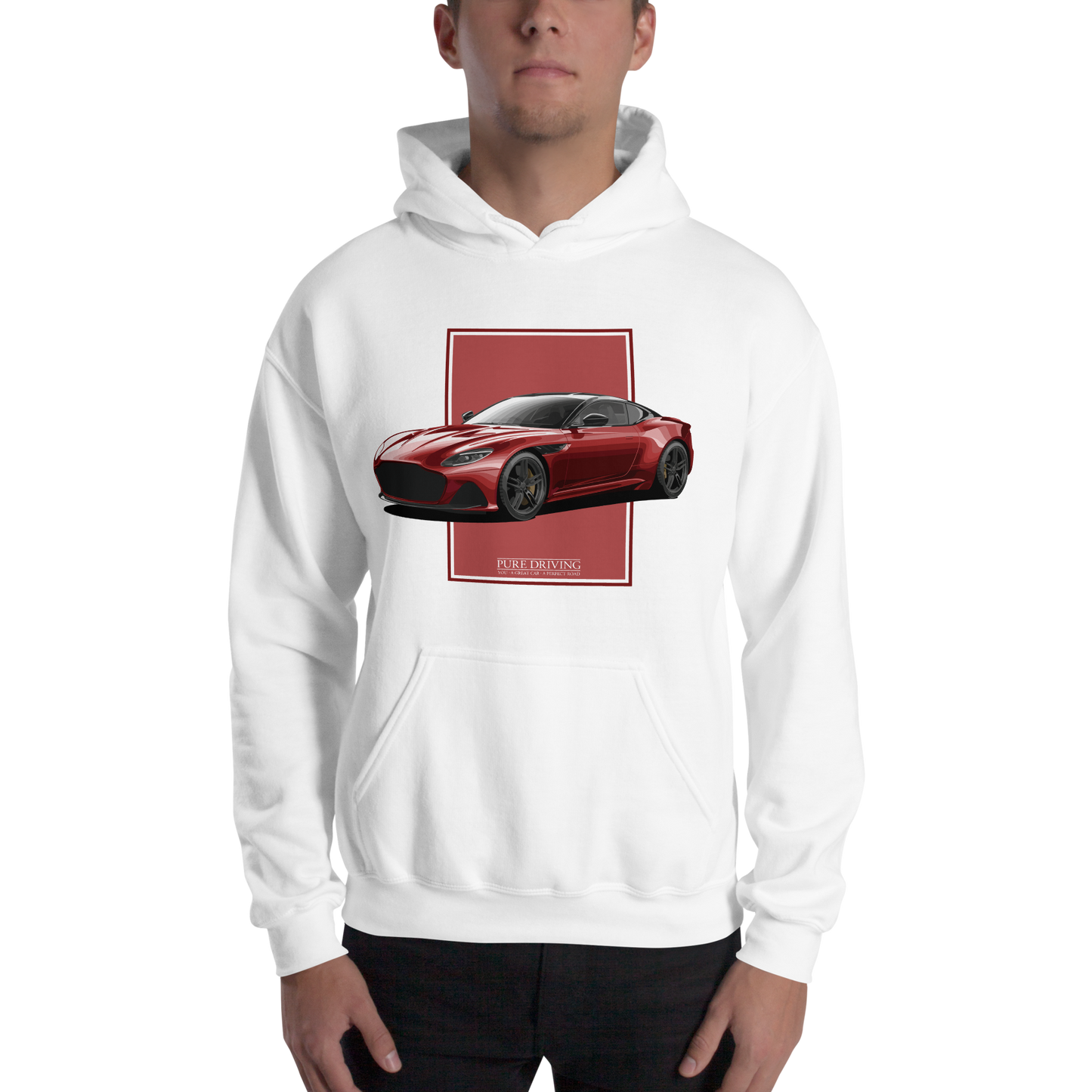 DBS Superleggera Red Men's Hoodie