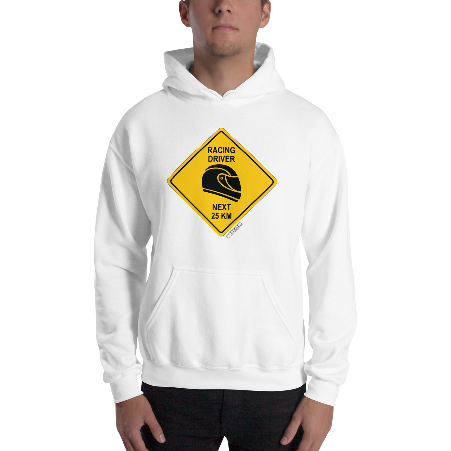 Racing Driver Sign Men's Hoodie