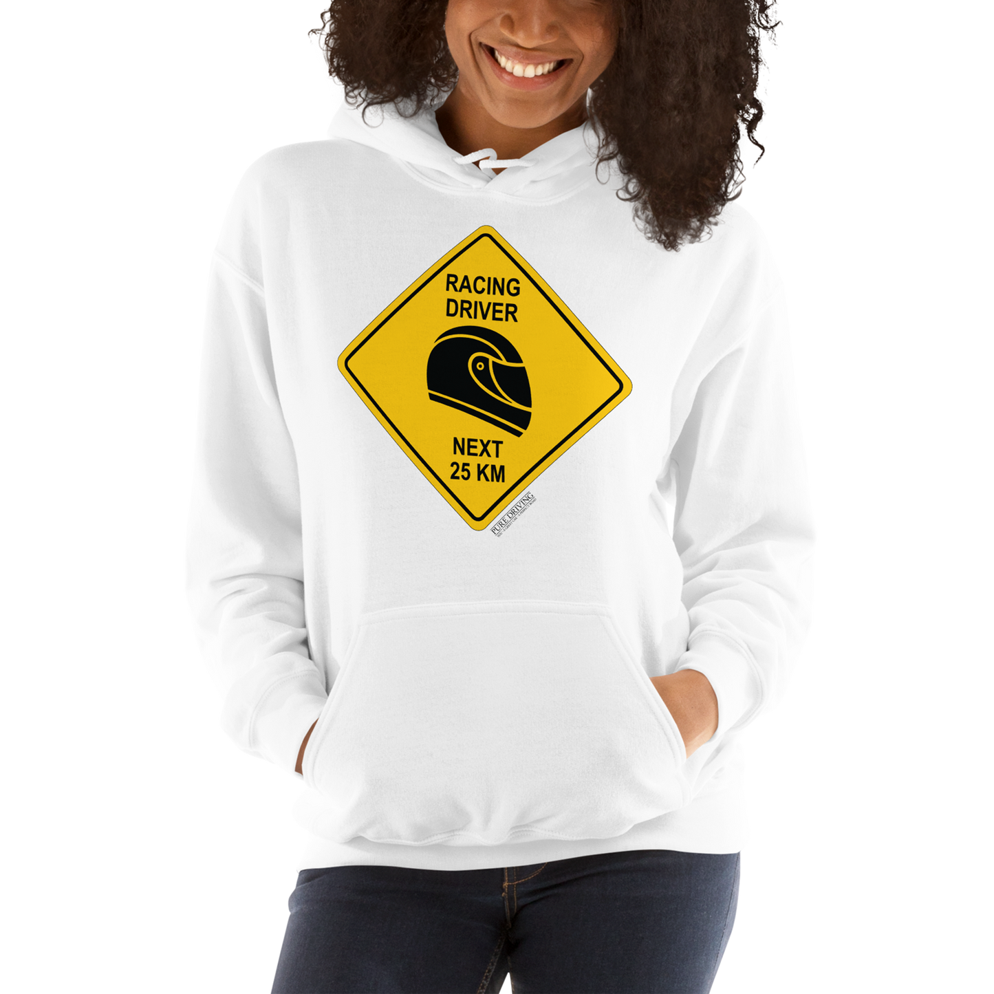 Racing Driver Sign Women's Hoodie