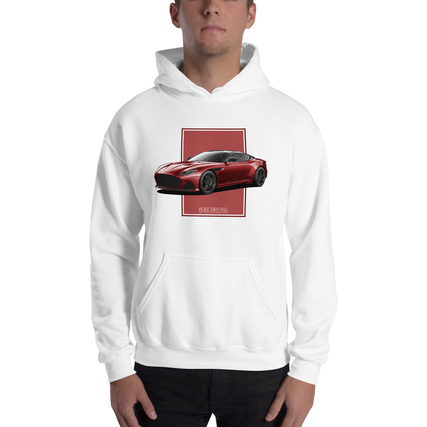 DBS Superleggera Red Men's Hoodie