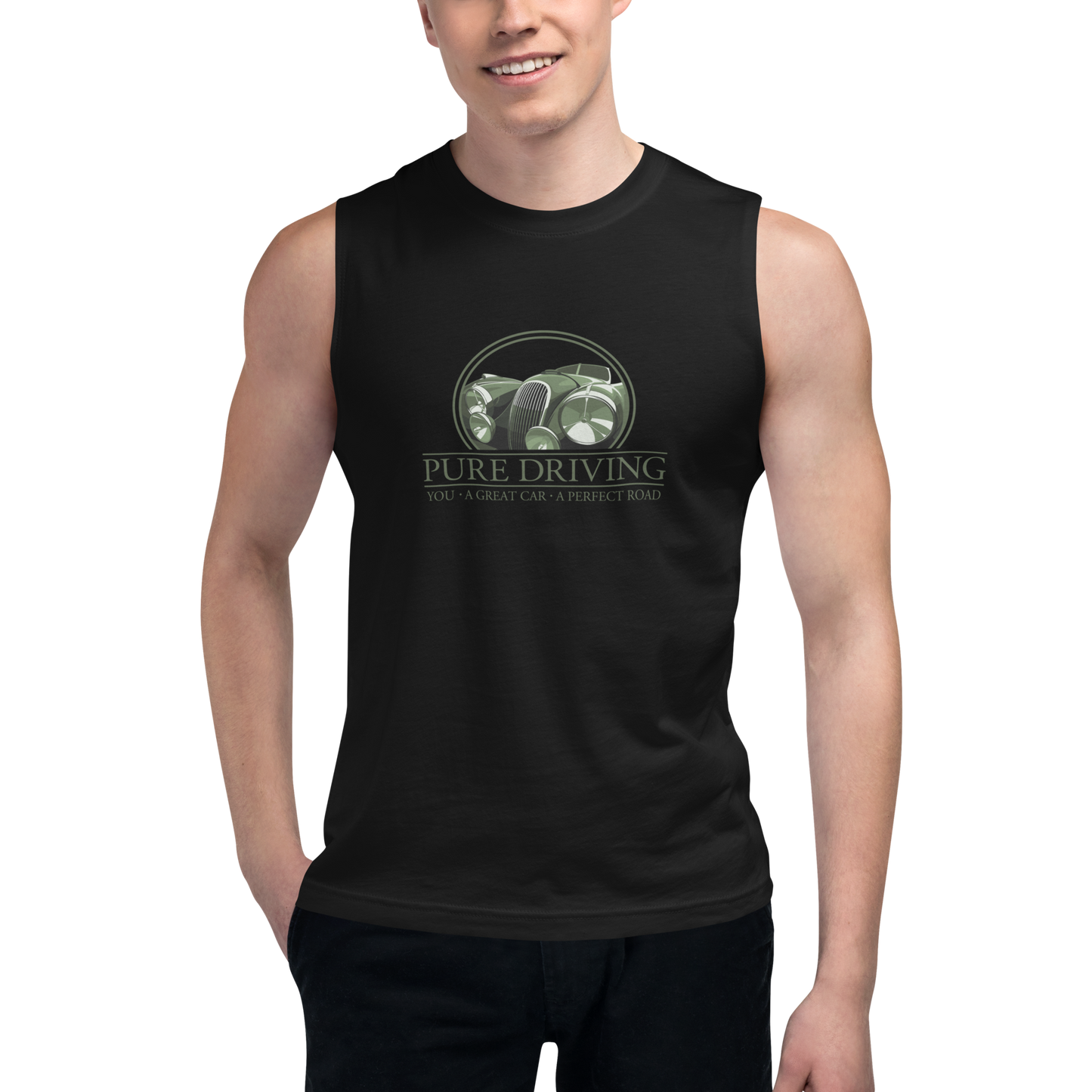 Pure Driving Men's Muscle Shirt