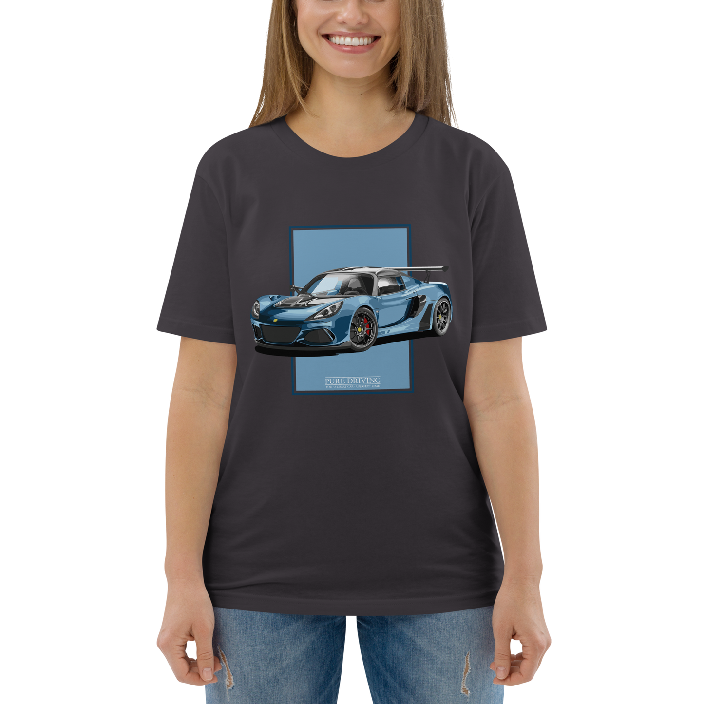 Exige Cup 430 Blue Women's Organic Cotton T-Shirt
