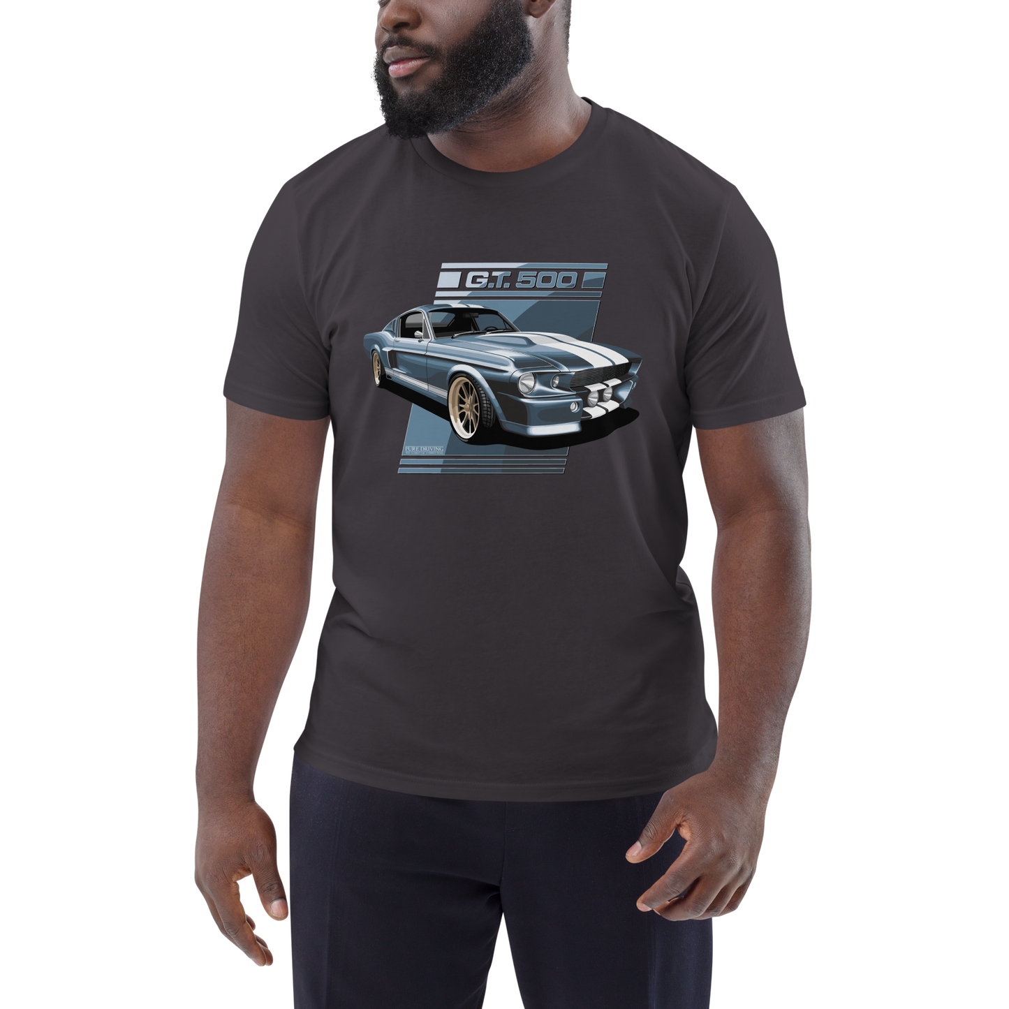 GT 500 Blue Men's Organic Cotton T-Shirt