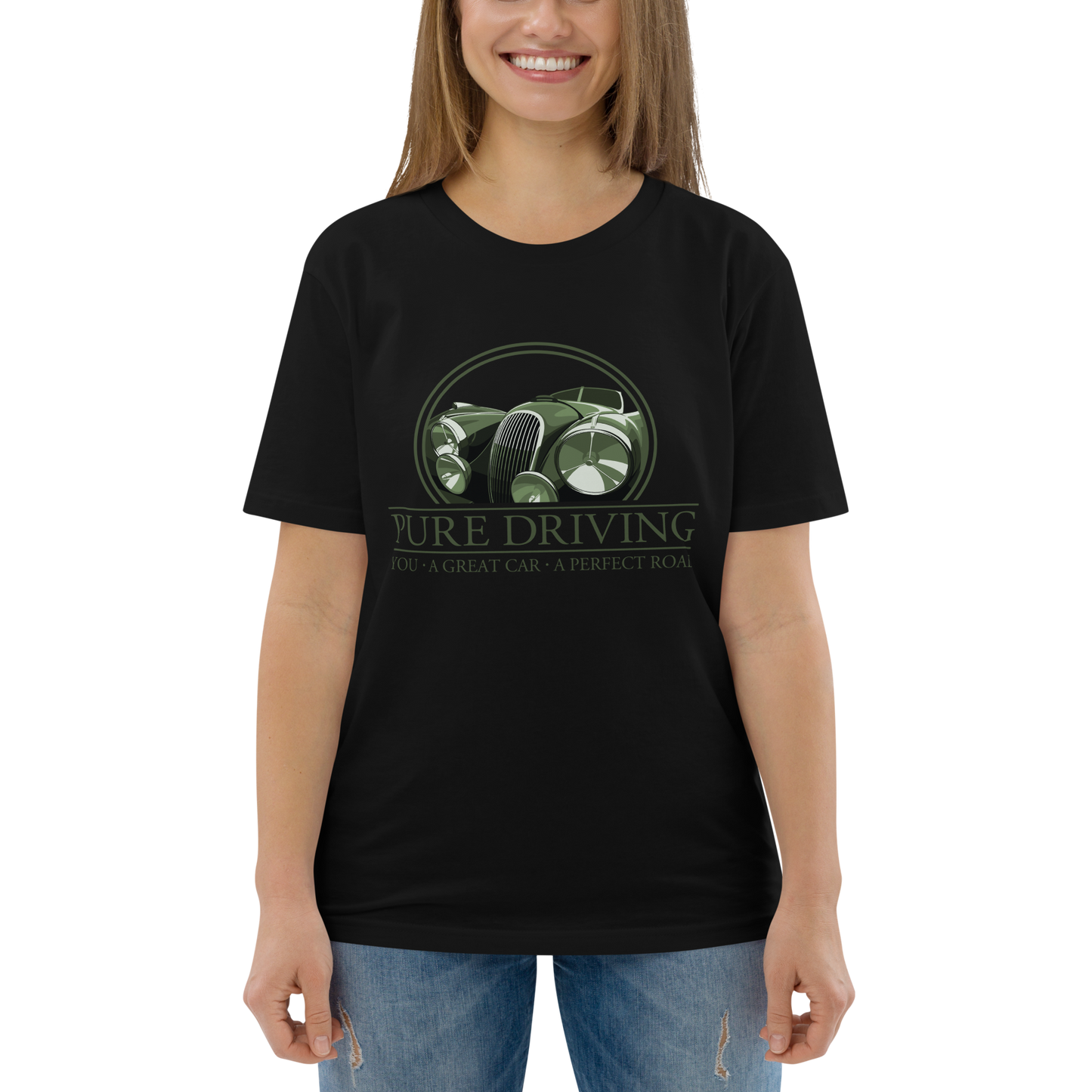 Pure Driving Women's Organic Cotton T-Shirt
