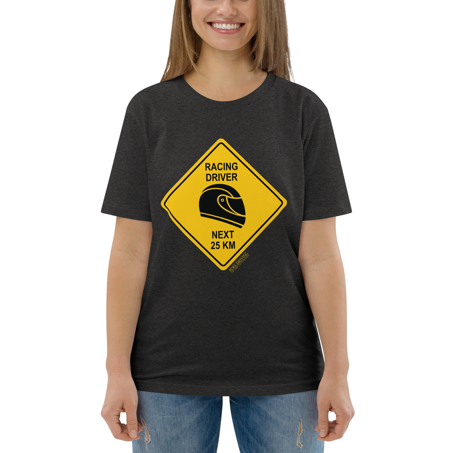 Racing Driver Sign Women's Organic Cotton T-Shirt