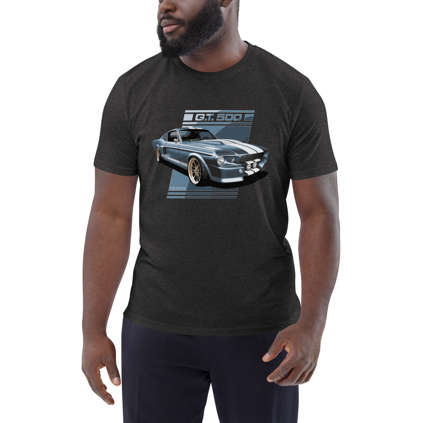 GT 500 Blue Men's Organic Cotton T-Shirt