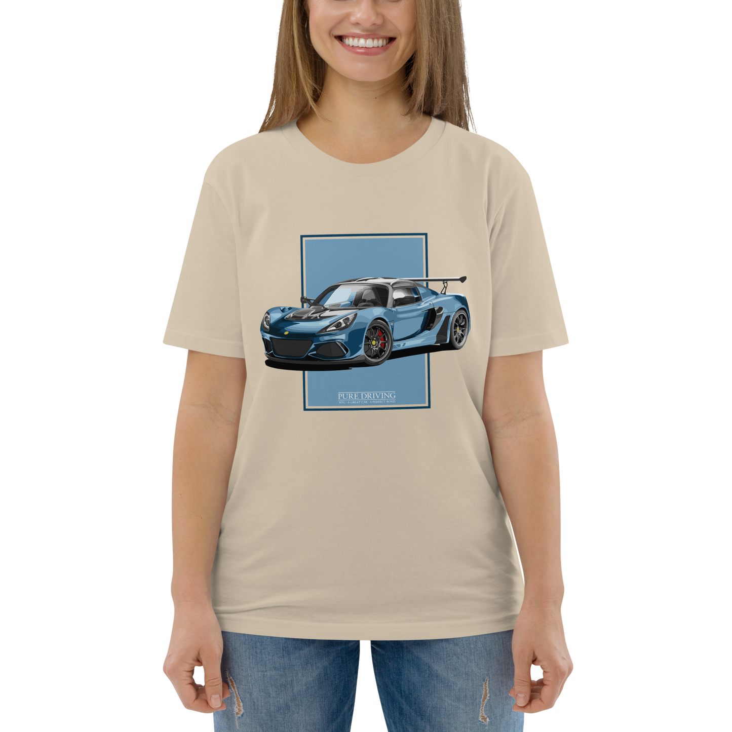 Exige Cup 430 Blue Women's Organic Cotton T-Shirt