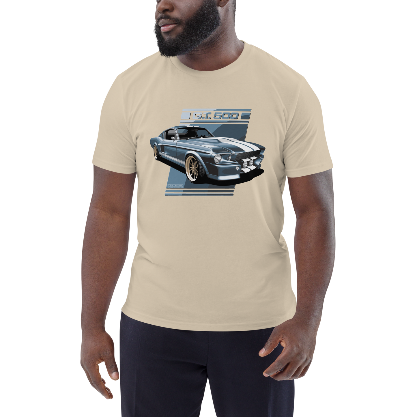 GT 500 Blue Men's Organic Cotton T-Shirt