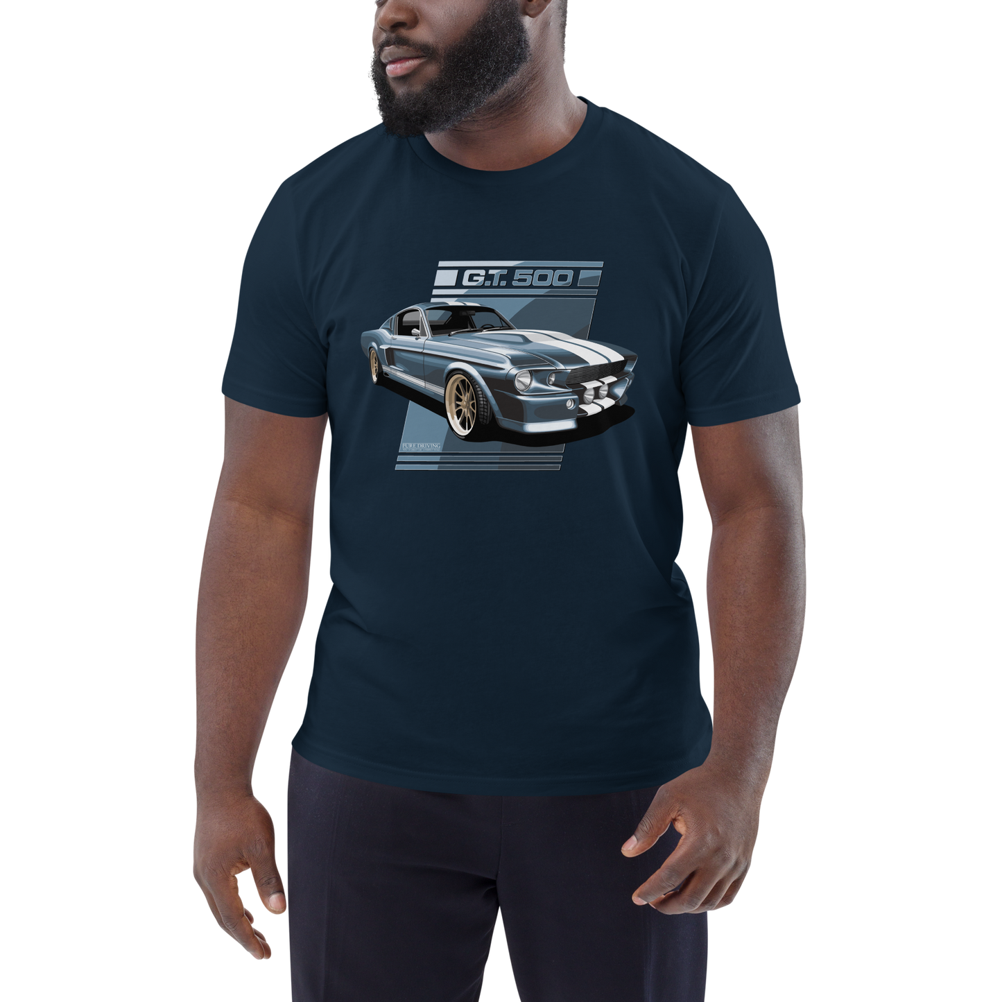 GT 500 Blue Men's Organic Cotton T-Shirt