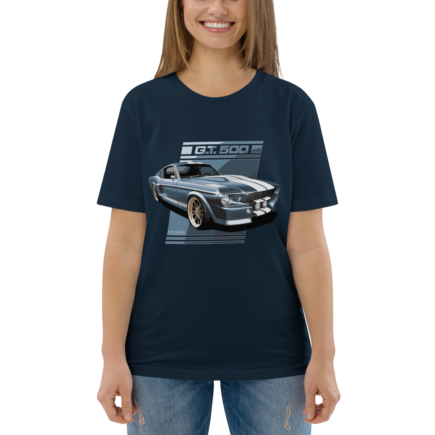 GT 500 Blue Women's Organic Cotton T-Shirt